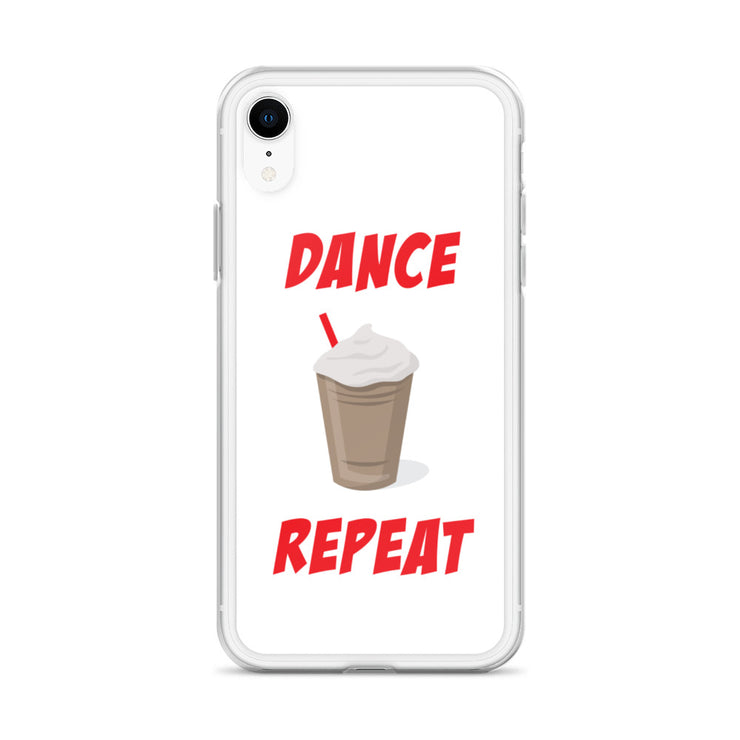 Dance Coffee Repeat iPhone Case