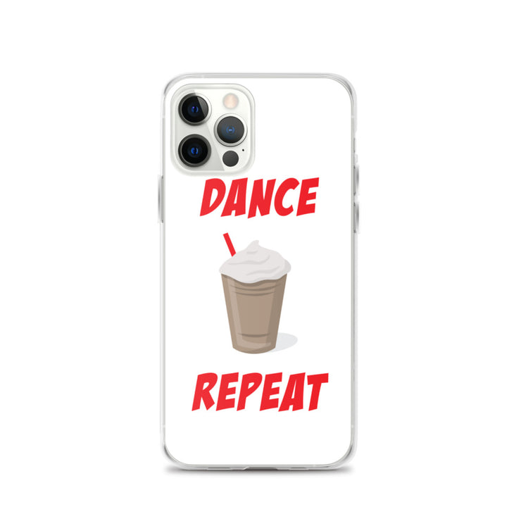 Dance Coffee Repeat iPhone Case