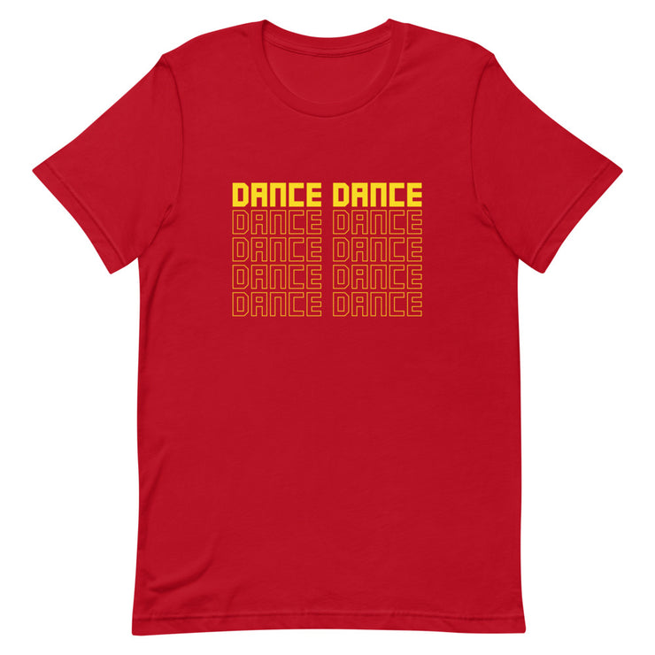 DANCE DANCE Unisex Tee [Red]